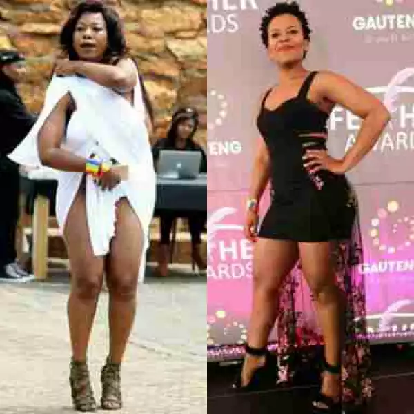 Socialite Zodwa Refuses To Take A Photo With Her Counterpart, Skolopad (See Why)